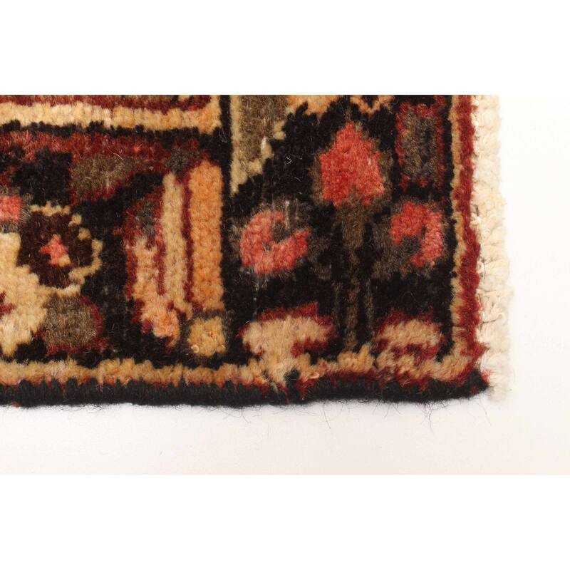 ECARPETGALLERY Hand-knotted Andelz Red Wool Rug - 3'3 x 10'0