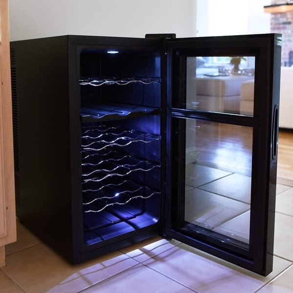 Shop Ivation 18 Bottle Dual Zone Thermoelectric Red White Wine