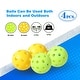 preview thumbnail 4 of 4, GSE™ Pickleball Paddles Set with 2 Wooden Pickleball Rackets, 2 Indoor & 2 Outdoor Pickleball Balls, Mesh Carrying Bag