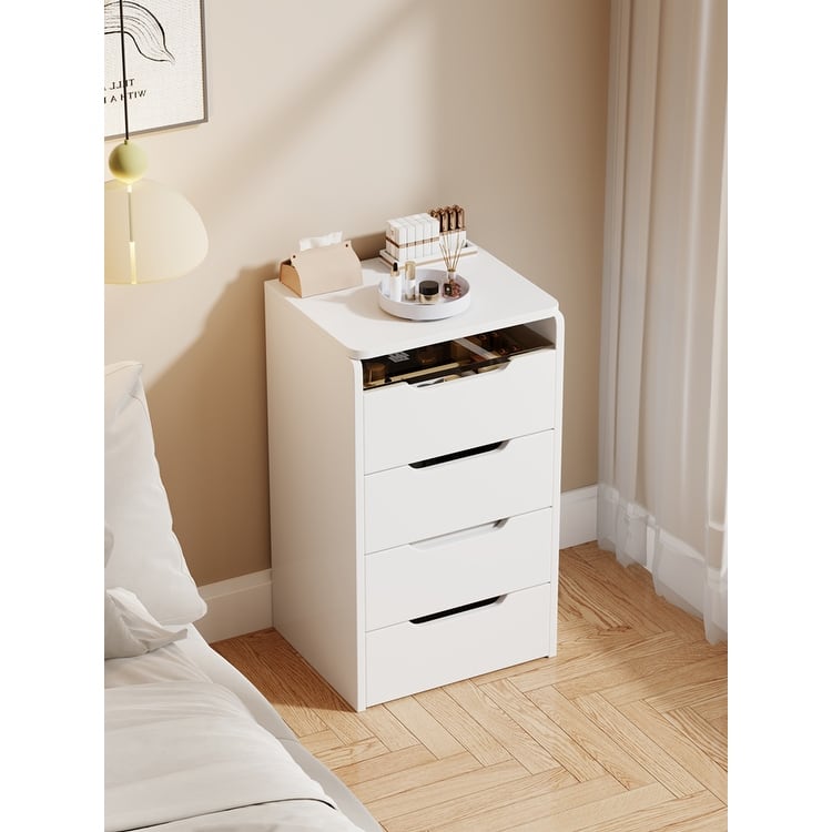 3 in 1 Vanity Desk with Plip Top Mirror - White