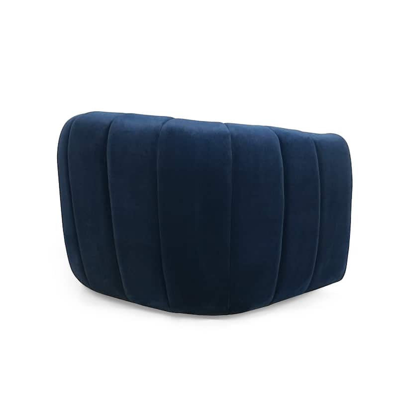 Monroe Indoor Modern Swivel Club Chair by Christopher Knight Home