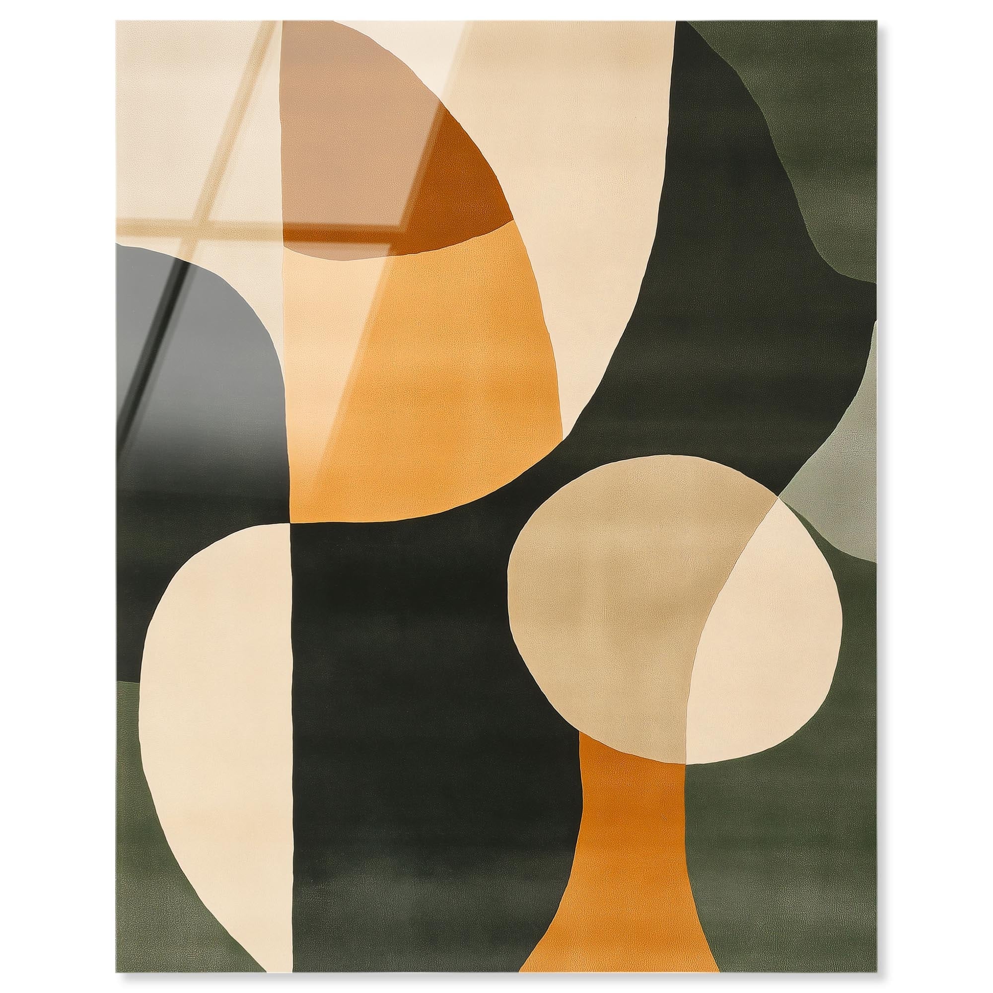 Forest Floor Living Room Art Acrylic Print by Art Remedy