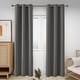 preview thumbnail 10 of 135, Deconovo Grommet Room Darkening Curtains, Set of 4 Panels 42x84 Inch - Light Grey