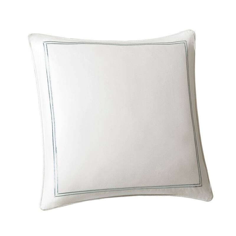 Harbor House Chelsea Ivory Cotton European Sham - Ivory - Euro Square