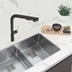 preview thumbnail 43 of 55, STYLISH Kitchen Sink Faucet Single Handle Pull Down Dual Mode in Stainless Steel