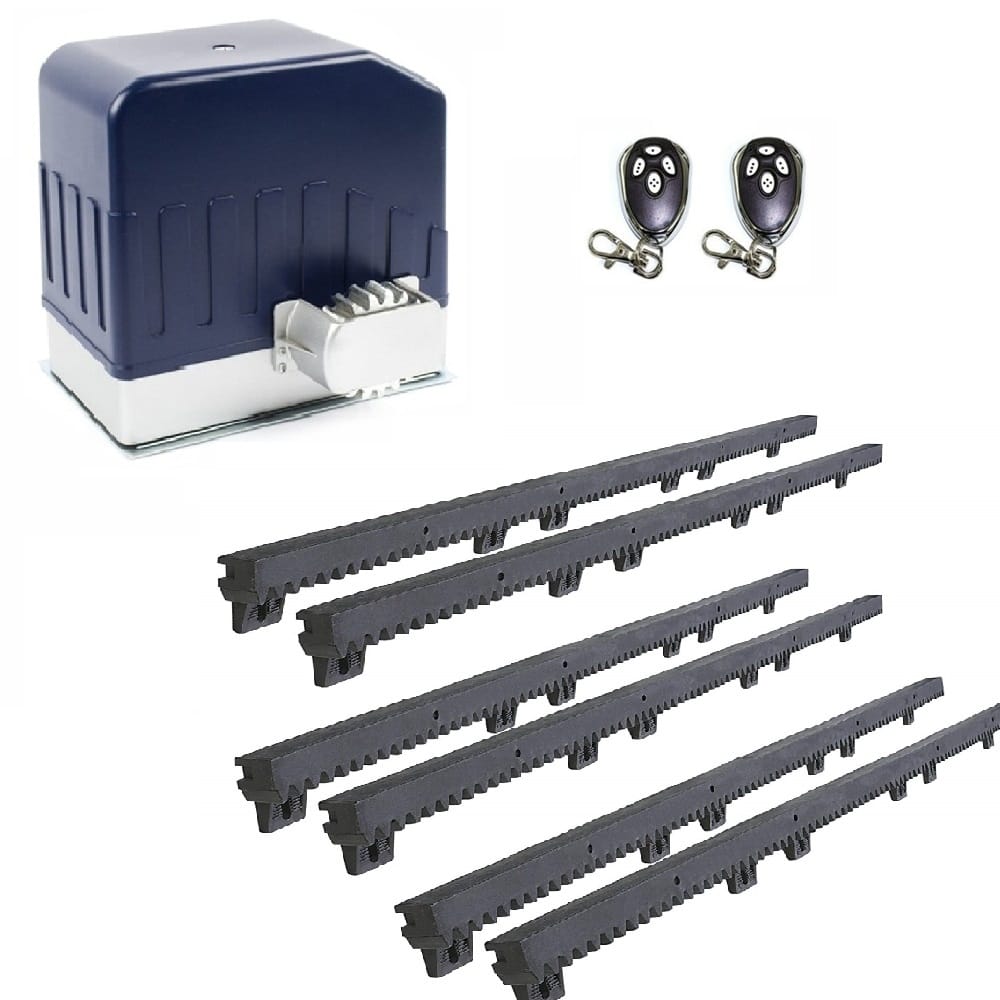 ALEKO Sliding Gate Opener Basic Kit for Sliding Gates Up to 55 ft and 1400 lb