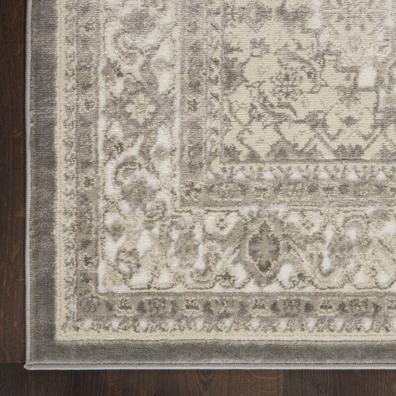 Nourison Cyrus Persian Floral Medallion Area Rug