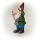 preview thumbnail 94 of 104, Gnome Folding Hands Looking Up Garden Statue