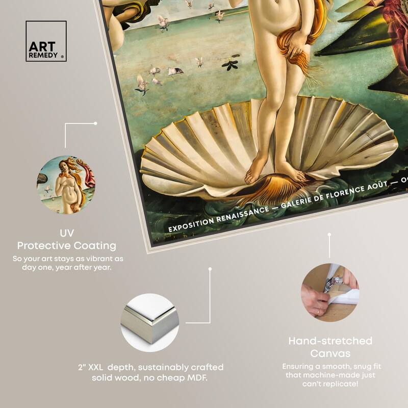 Renaissance Birth of Beauty Canvas by Art Remedy