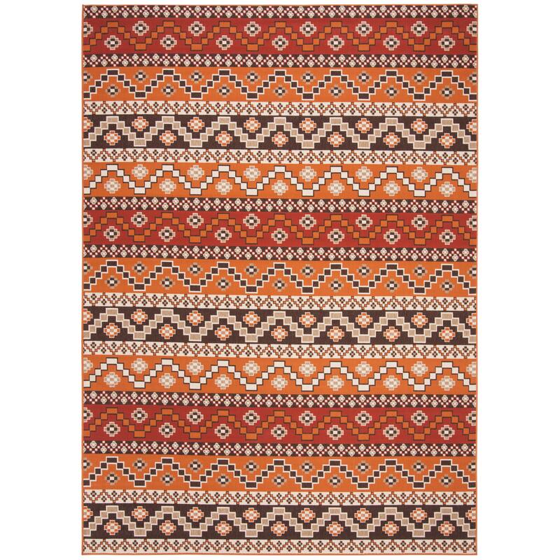 SAFAVIEH Veranda Rudy Indoor/ Outdoor Waterproof Patio Backyard Rug