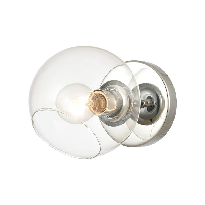 Claro 16-inch Wide 2-Light Vanity Light in Polished Chrome - 6