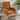 Plush Rocking Chair with Adjustable Footrest and Storage Pocket