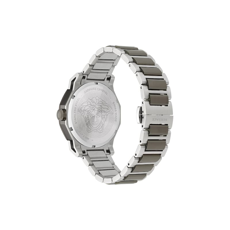 Versace Women's Medusa Deco 38mm Quartz Watch VE7B00523 - Purple - One Size