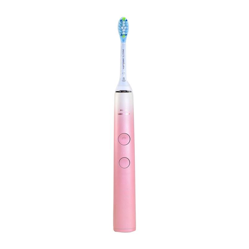 PHILIPS Sonicare 9000 Special Edition Rechargeable Toothbrush, Pink/White, HX9911/90