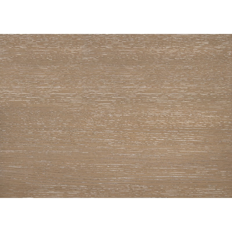 Modern Queen Bed with Upholstered Headboard and Footboard in Natural Finish