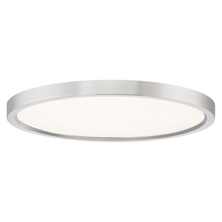 Outskirts LED Flush Mount in Brushed Nickel