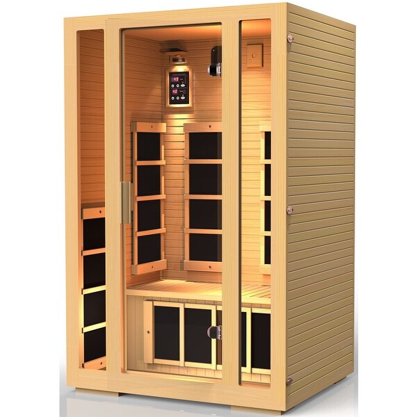 JNH Joyous 2 Person Far Infrared Sauna 2019 Model / Model MG217HB-2019