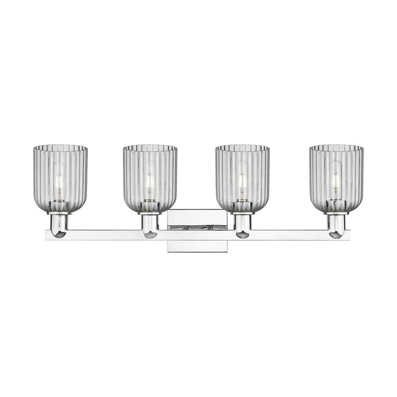 Innovations Lighting Downtown Urban - Bridal Veil - 4 Light 32" Bath Vanity Light