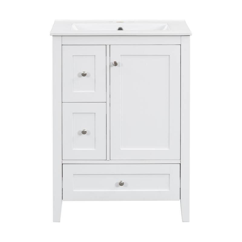 24 " Bathroom Vanity with Storage