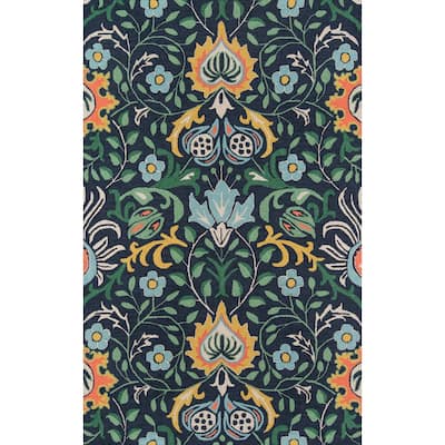 Momeni Newport Hand Tufted Wool Floral Area Rug