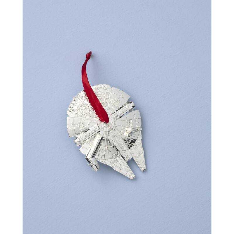 Lenox Millennium Falcon Metal Ornament