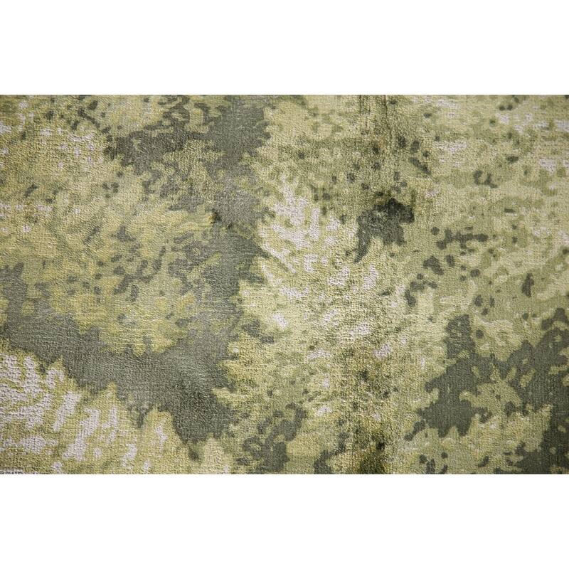 Modern / Abstract Rug Hand-Knotted Wool Carpet - 4'8"x 6'6"