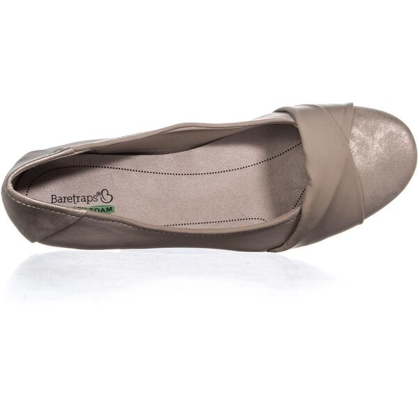 bare traps mitsy hidden wedge flats