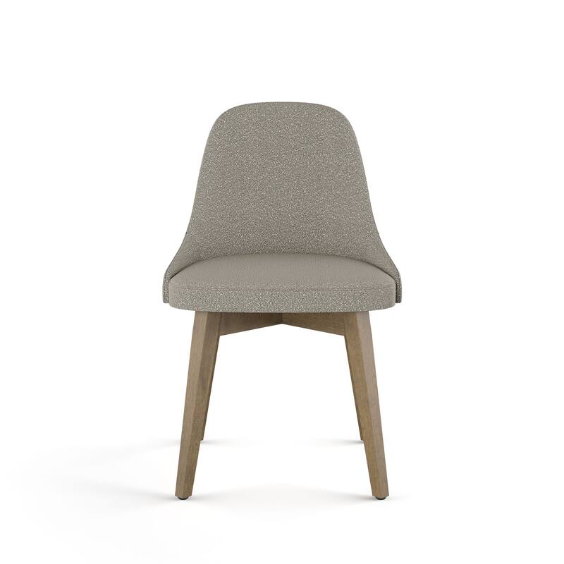 Amisco Hadley Upholstered Dining Chair with Solid Wood Legs