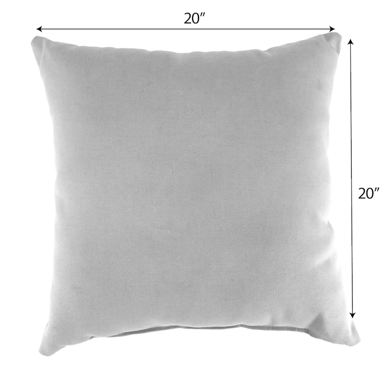 20" x 20" Animal Indoor Throw Pillow with Welt