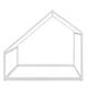 preview thumbnail 21 of 22, Full House Bed with Open Pine Frame - Creative Kids' Design