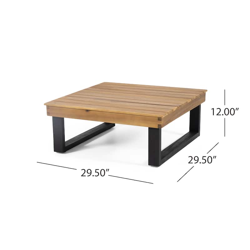 Set of 2 Space-Saving Corner Chair & Coffee Table Set for Patios, Balconies & Gardens