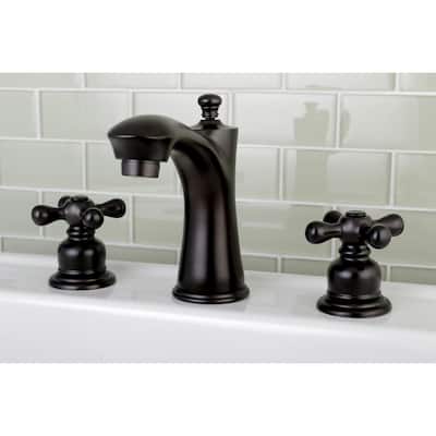 Victorian 8 in. Widespread Bathroom Faucet