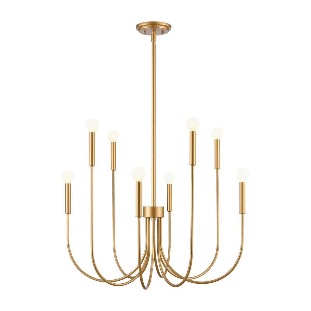 Elk Home Ulla Multiple Finishes Metal 8 Light Chandelier