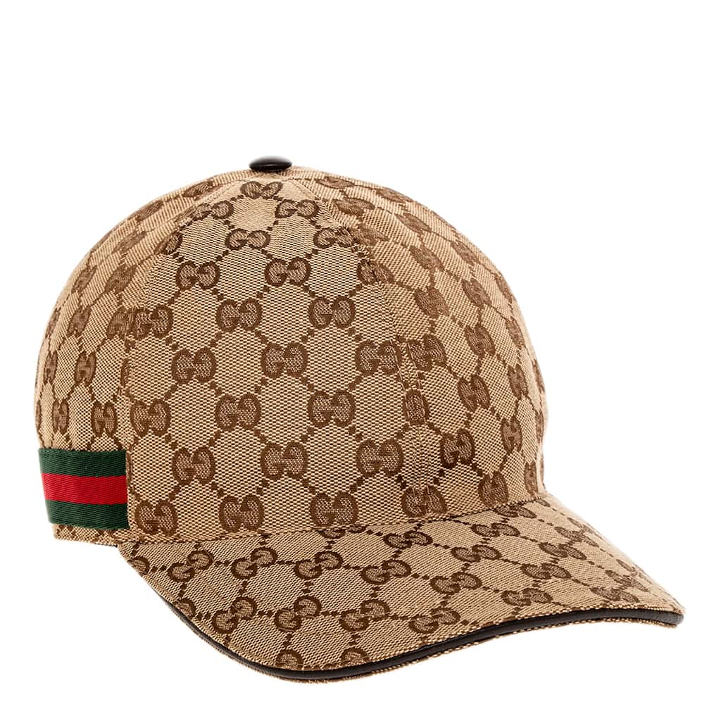 Gucci GG Canvas Baseball Hat with Web