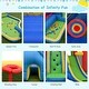 preview thumbnail 7 of 8, Gymax Inflatable Bounce House Slide Splash Pool Climbing Wall Park w/ - See Details