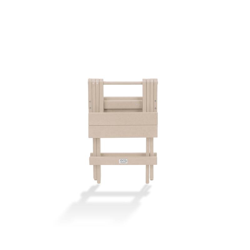 San Juan Fully Assembled All-Weather Recycled HDPE Outdoor Folding Bistro table