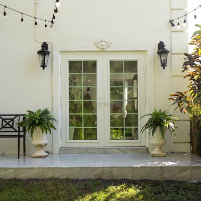 Boston Fern Artificial Plants - 48" - Green - Set of 2