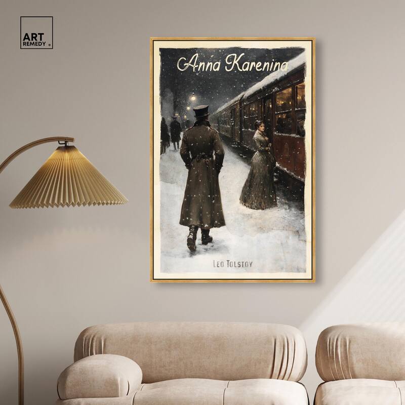 Anna Karenina Canvas by Art Remedy
