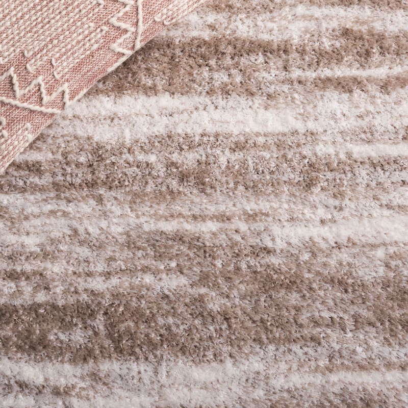 SAFAVIEH Penelope Cucuta Shag Modern Striped Rug