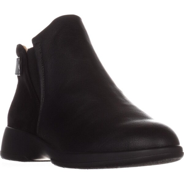 naturalizer black ankle boots