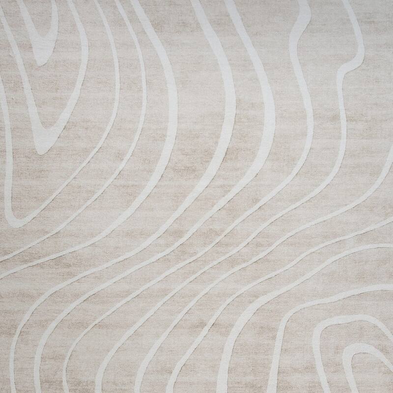 Quhac Distressed Abstract Modern Stain Resistant Woven Durable Area Rug By HomeRoots
