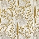preview thumbnail 13 of 12, Scott Living Aubry Shimmering Floral Total Blackout Back Tab Curtain Panel, Single Panel