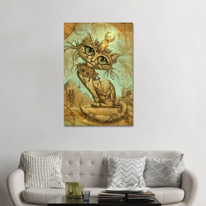 iCanvas "Cleocatra" by Jeff Haynie Canvas Print - 48x32x1.5