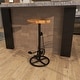 preview thumbnail 8 of 18, Brown Metal Bike Bar Stool with Pedals