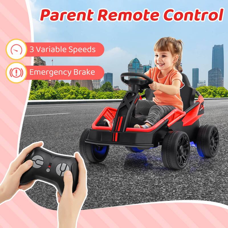 Costway Ride on Car for Big Kids 12V Battery Powered Electric UTV with - See Details