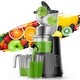 Cold Press Juicer Machines, Slow Masticating Juicers With 3.3-inch Wide 