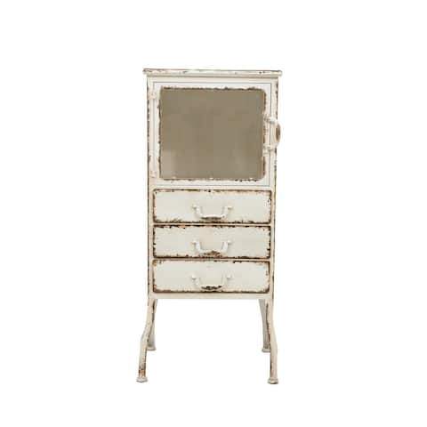 Metal Cabinet with 3 Drawers