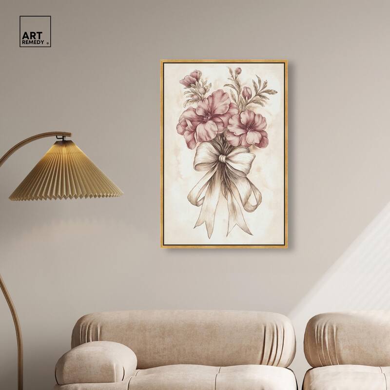 Tied with Tenderness I Canvas by Art Remedy