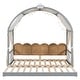 preview thumbnail 11 of 19, Twin Size Extended Bed With Arched Roof and Trundle