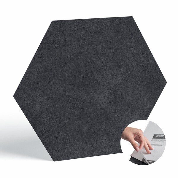 glicoページ Lucida BaseCore Hex Peel and Stick Floor Tiles - On Sale